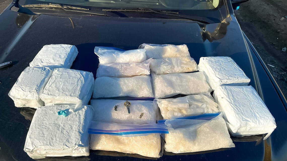 Riverbank man arrested after 27 pounds of meth found in vehicle ...