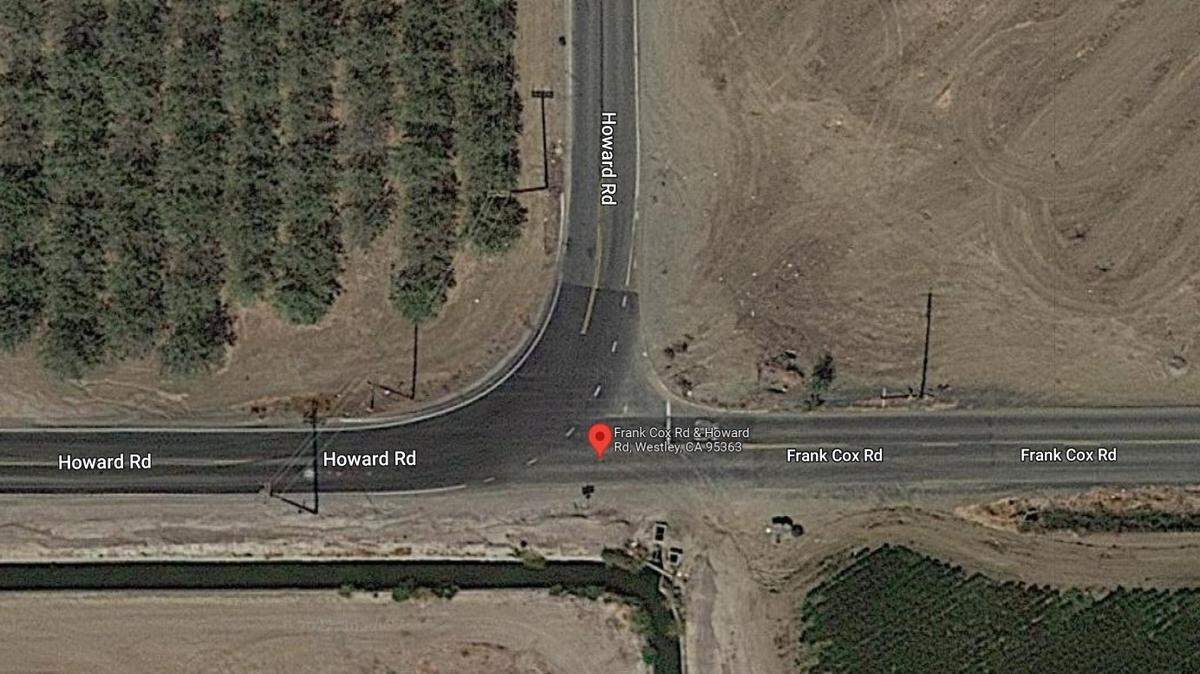 Two people, both female, died in a crash in the Westley area of Stanislaus County on Saturday night, June 25, 2022.