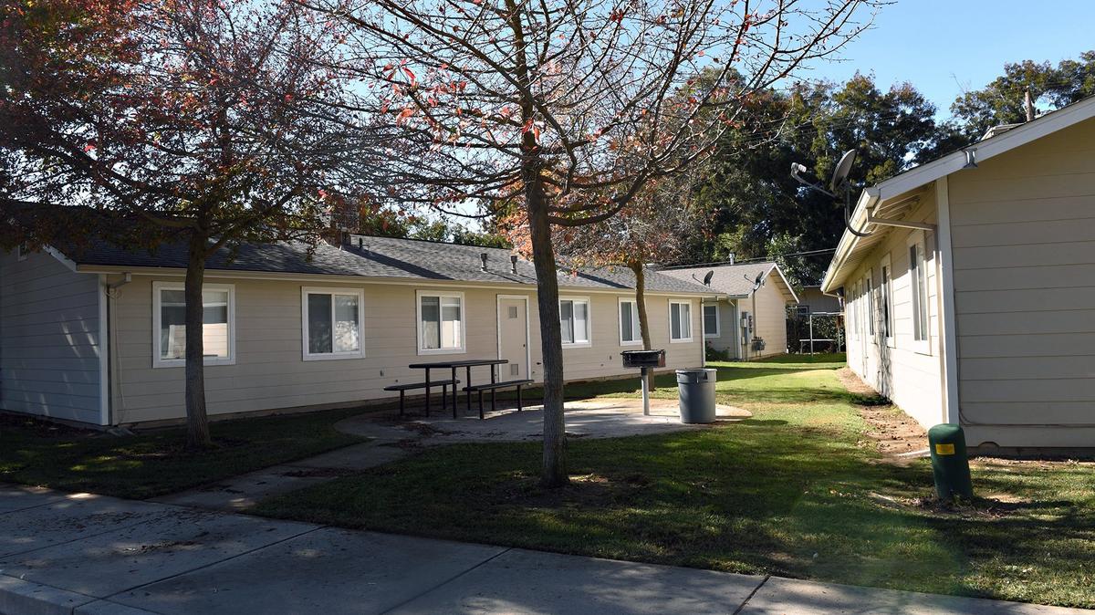 A proposal by Stanislaus County would provide emergency shelter for homeless families at the Empire Migrant Farm Worker Center in Empire, Calif. The property is pictured Monday November 5, 2018.