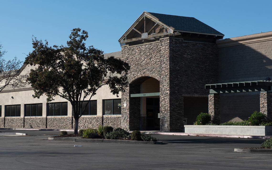Former Rancho San Miguel supermarket at Ceres Marketplace in Ceres, Calif., Thursday, Oct. 27, 2022.