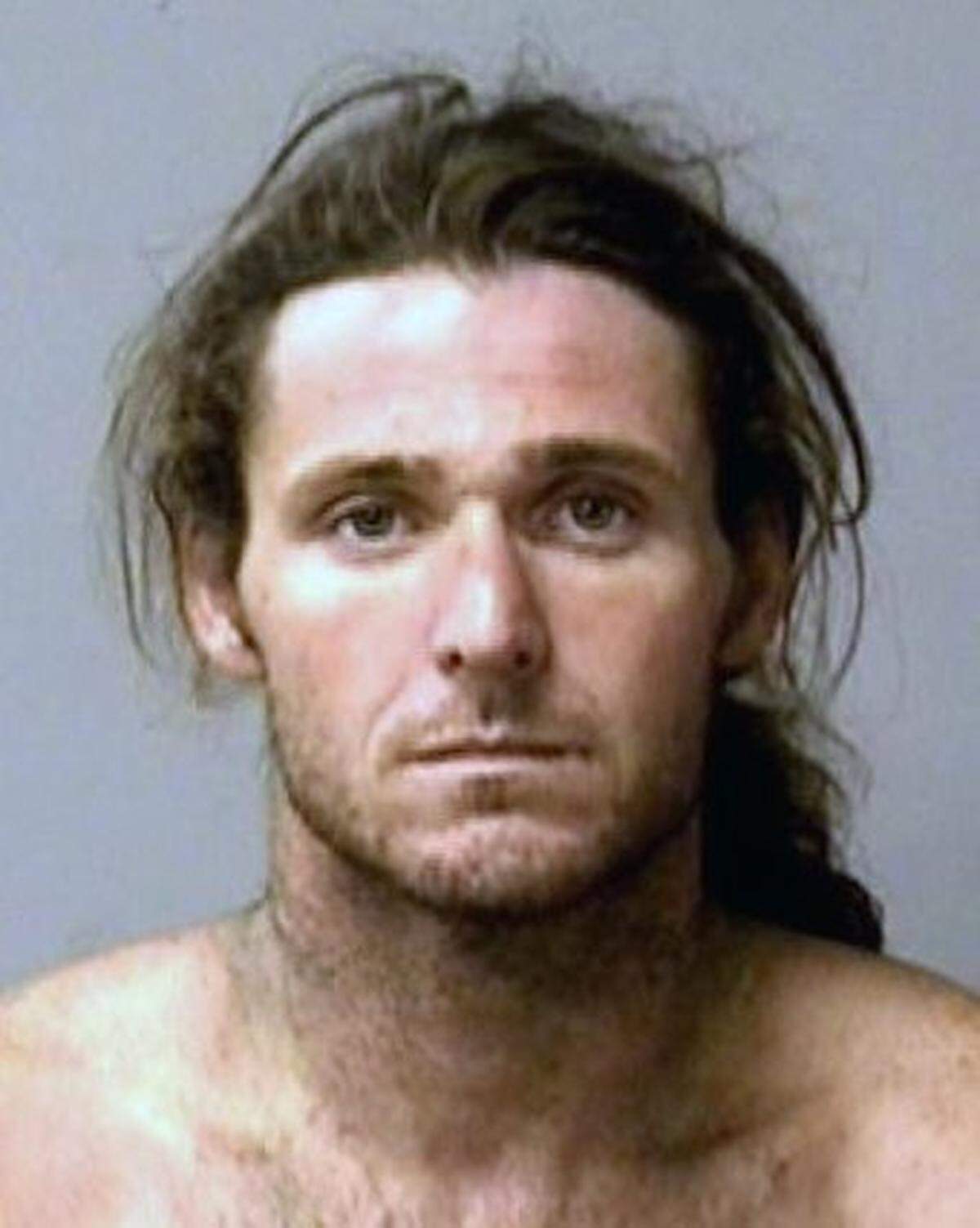 Auto theft suspect Rex Stalnacker. Arrested on August 1, 2018 by Stancatt.