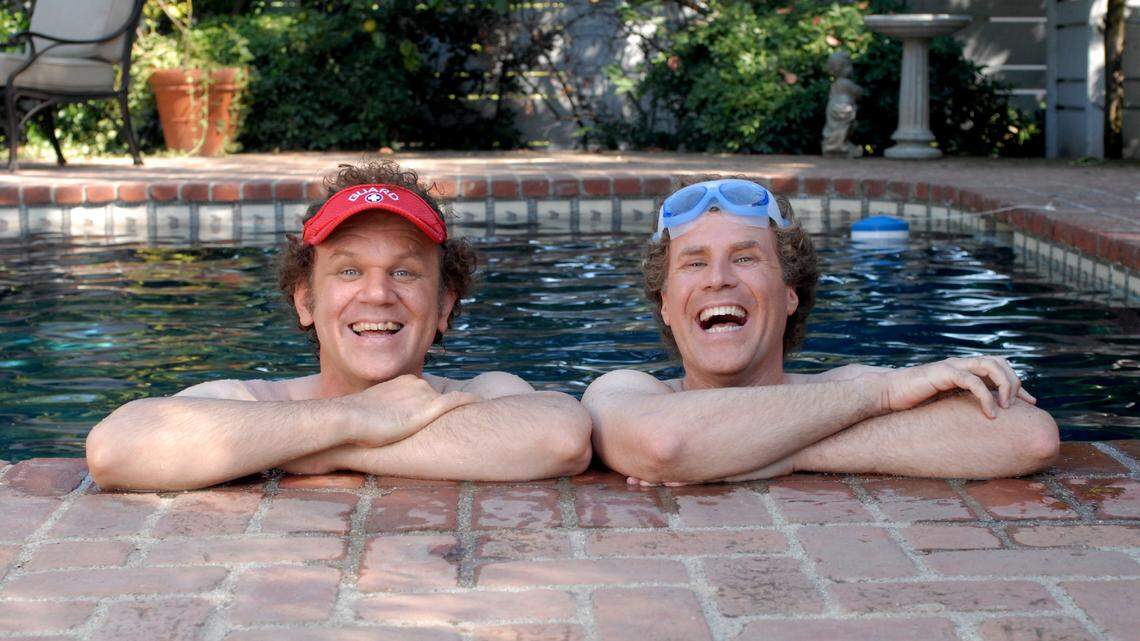 Will Ferrell, right, and John C. Reilly star in “Step Brothers.”