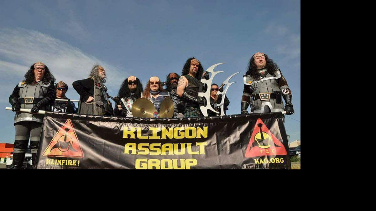 Members of the Klingon Assault Group plan to gather at Rico's Pizza in Empire to celebrate the 50th anniversary of the Klingon Empire.