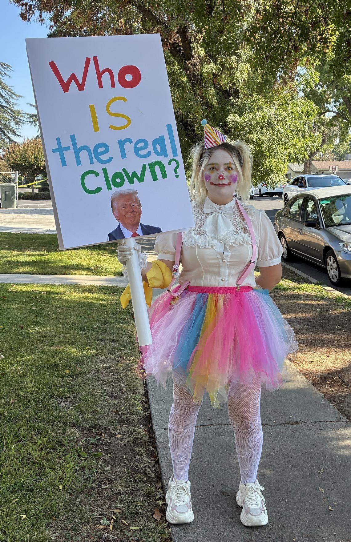 Ashley Dolman asked how anyone could see her as violent.