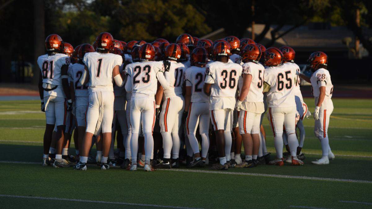 Merced and Downey at Downey High School in Modesto, Friday, Sept. 5, 2025.