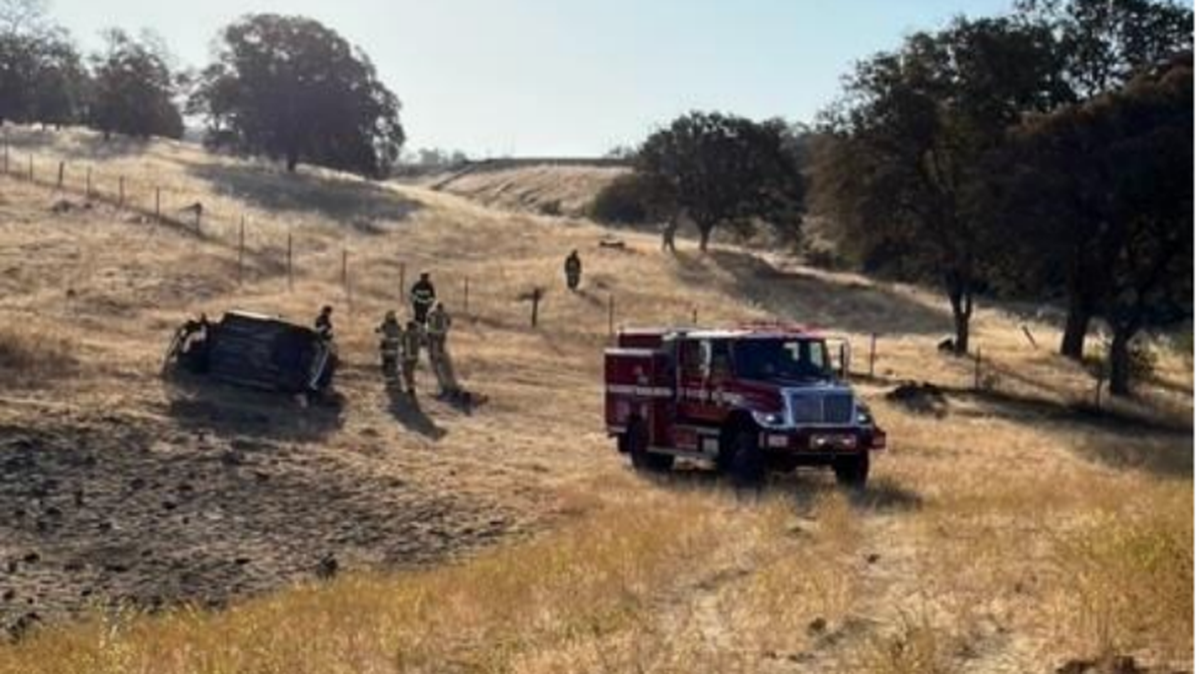A Modesto man died in a crash on Highway 120 east of Tulloch Road on Saturday, Sept. 17.