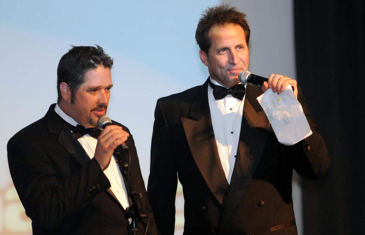 MAMA founders Chris Ricci and Chris Murphy, right, in 2010.