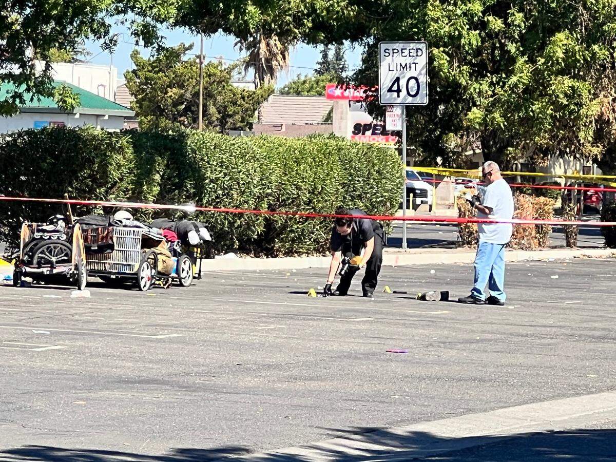 One man was killed and another injured in a shooting on McHenry Avenue Thursday, Sept. 23, 2022.