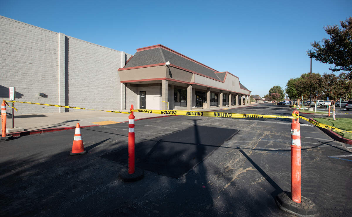 Former Raley’s grocery store in the Century Center in Modesto, Calif., Wednesday, Oct. 5, 2022.