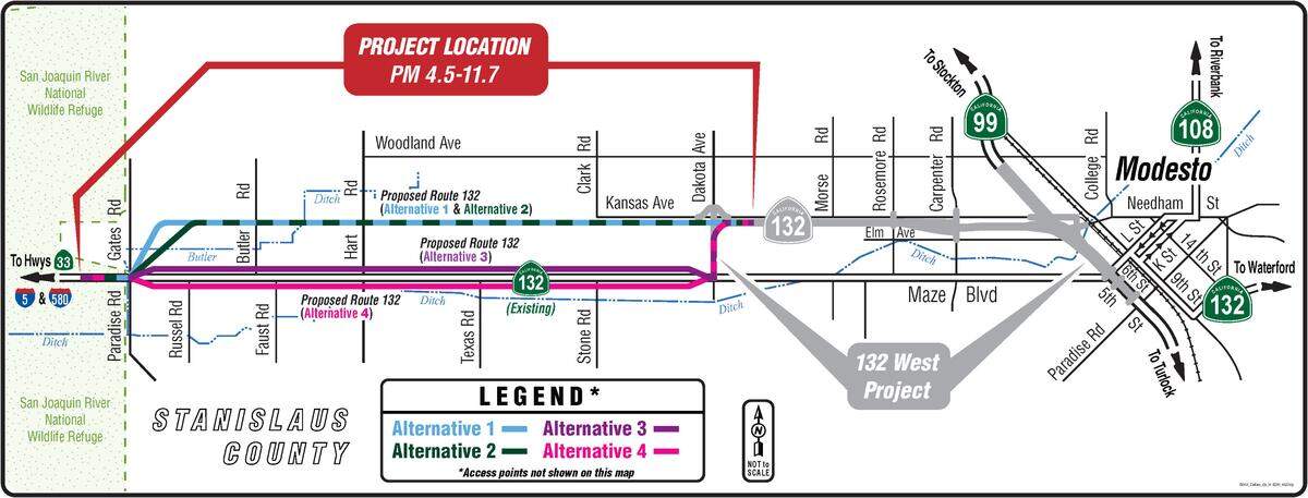 Highway 132 plan