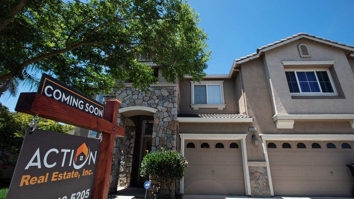 A home on Crown Valley Way in Modesto, Calif., on Thursday, June 18, 2020.