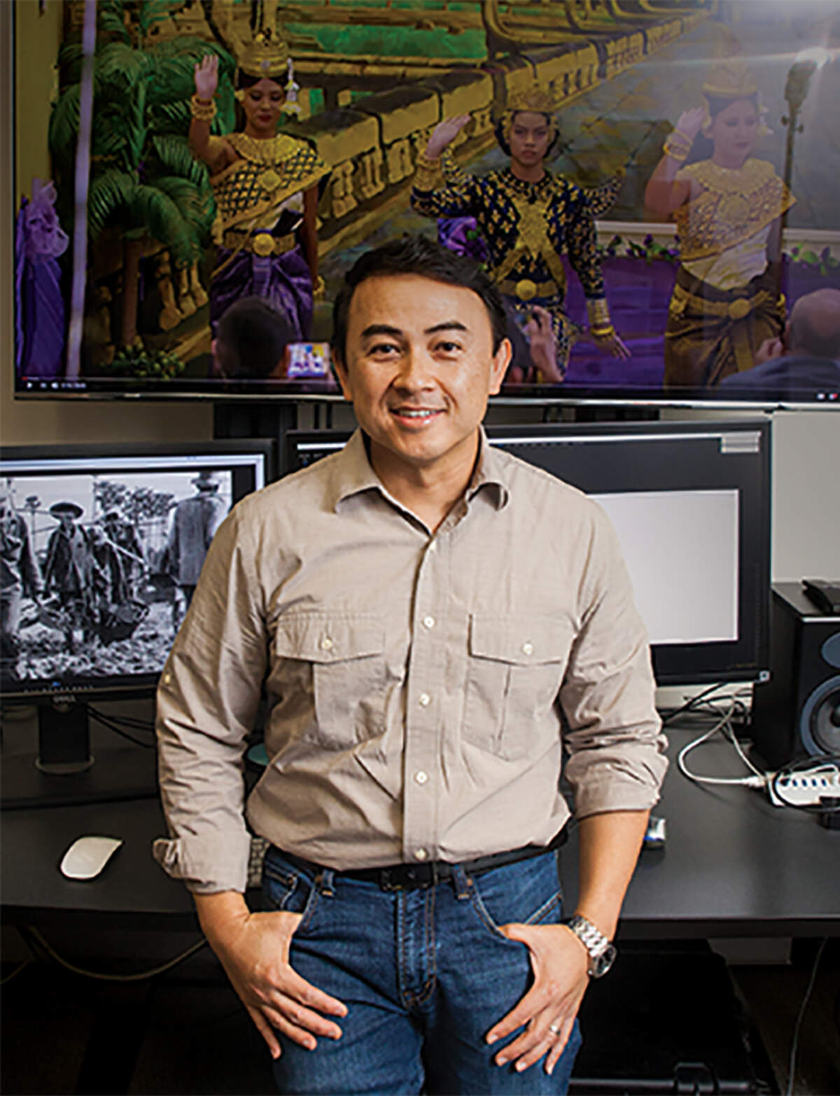 Steve Arounsack, an associate professor of anthropology at California State University, Stanislaus, consulted on Disney’s latest animated film, “Raya and the Last Dragon.” It was released March 5, 2021.