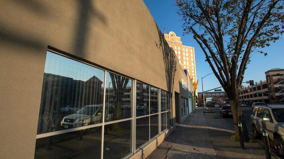 This office building at 1208 9th Street in Modesto may become a 14-unit apartment complex for low-income young people who are homeless or at risk of being homeless.