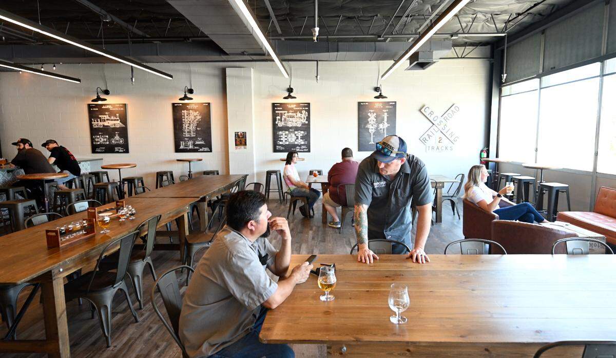 Track 424 Brewery taproom in Modesto, Calif., Friday, June 28, 2024.