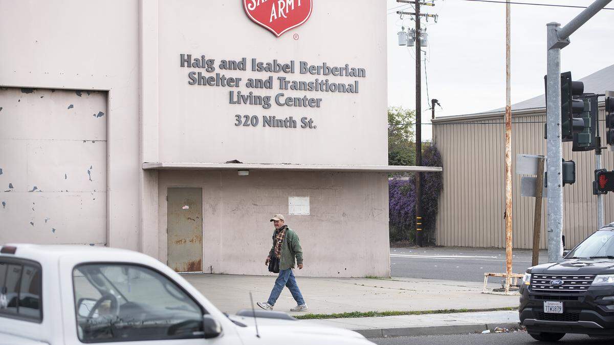 The Salvation Army Berberian Shelter on Ninth Street in Modesto, Calif., Saturday, Feb. 23, 2019.