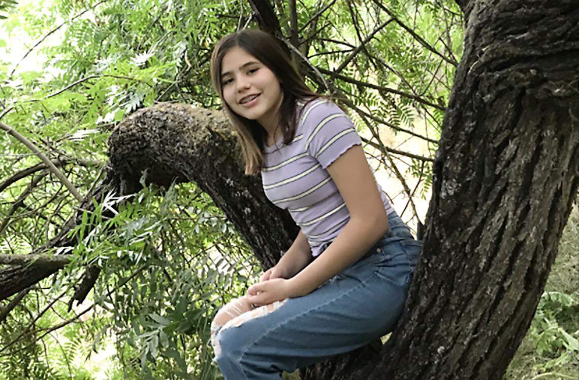 Bella Vivo, 14, of Waterford is pictured in a family photo.