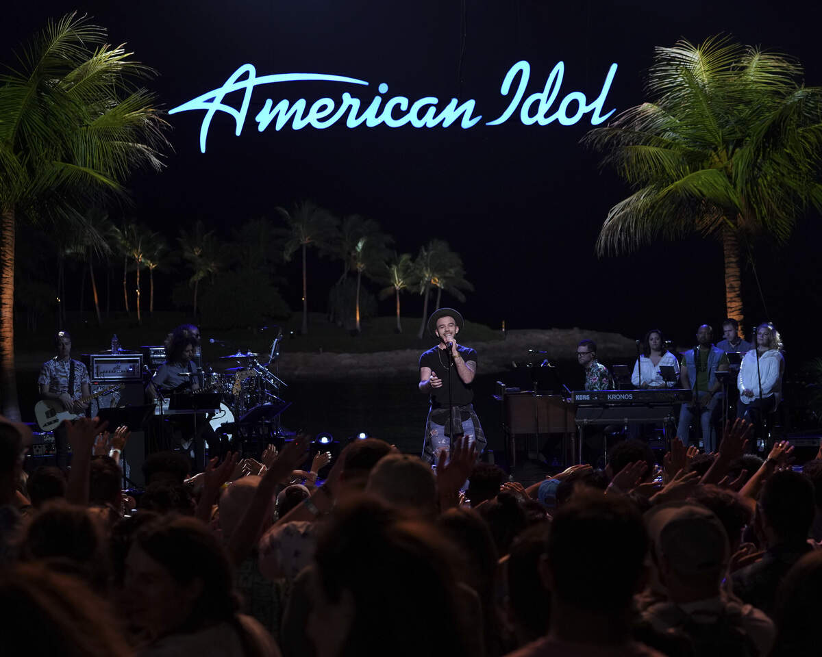 Modesto native and Idol finalist Ryan Hammond competes in the Showcase/Final Judgment round of “American Idol” which airs March 31, 2019 on ABC. For the first time ever, the showcase round hits the road, heading to Aulani, A Disney Resort & Spa in Ko Olina, Hawaii, where the shows Top 40 contestants take to the beach for incredible solo performances in front of a live audience and the superstar judge panel. Following the performances, its an emotional roller coaster in paradise as the judges sit down with each contestant to reveal their fate, culminating with the shows Top 20 finalists.