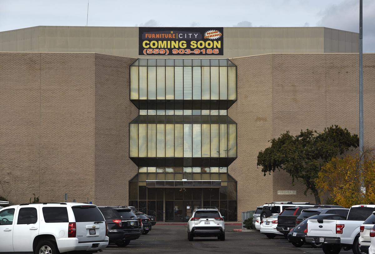 Furniture City in the Vintage Fair Mall in Modesto, Calif., on Wednesday, Nov. 18, 2020.