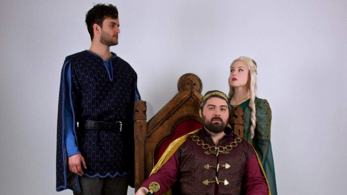 Brian Krinsky, Jerry Lee and Courtney Glass will star in "Camelot" for Sierra Rep.