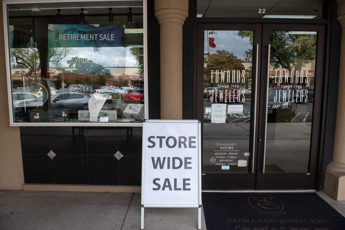 Edwards Jewelers in Modesto, Calif., Wednesday, Nov. 9, 2022.