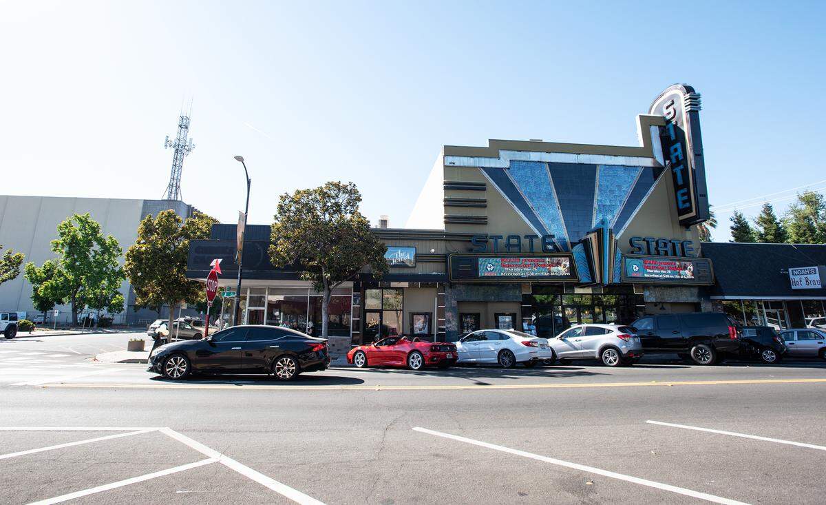The State Theatre has leases the space vacated by Money Mart on the corner of 13th and J Streets in Modesto, Calif., on Friday, May 13, 2022.