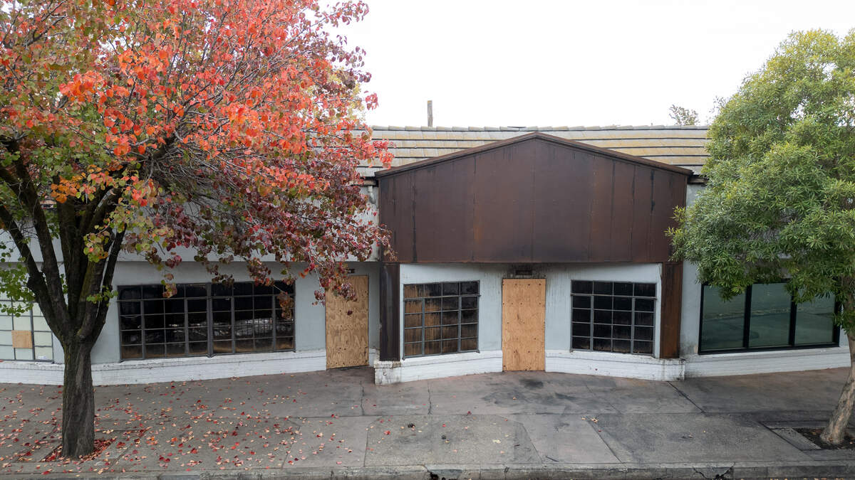 Gottschalk Music Center and Annex Hair Studios were damaged by a fire that started in an empty unit between the two businesses in Modesto, Wednesday, Nov. 20, 2024.