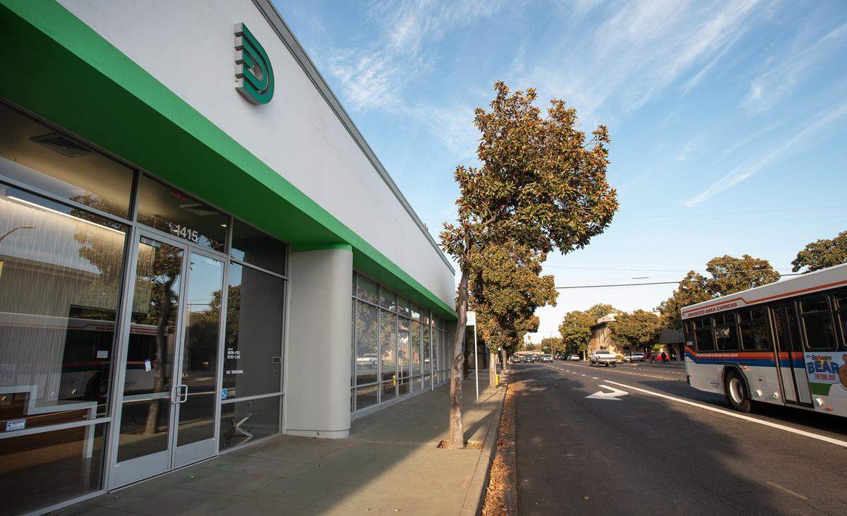 Datapath office on J Street in Modesto, Calif., on Tuesday, Nov. 10, 2020.
