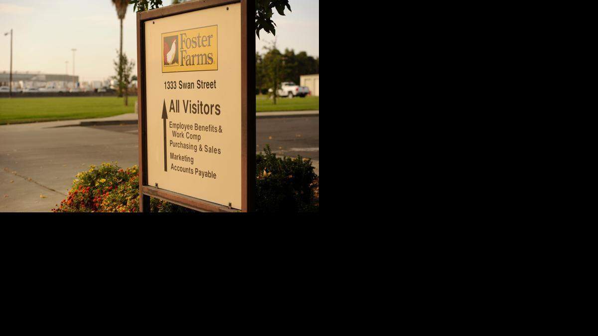 Foster Farms visitors building in Livingston on Wednesday

