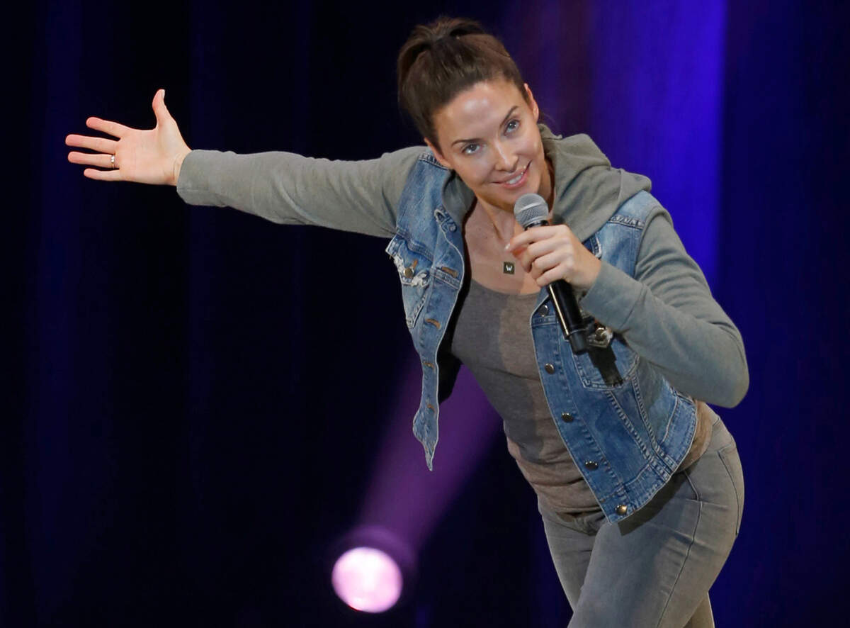Whitney Cummings performs in 2014.