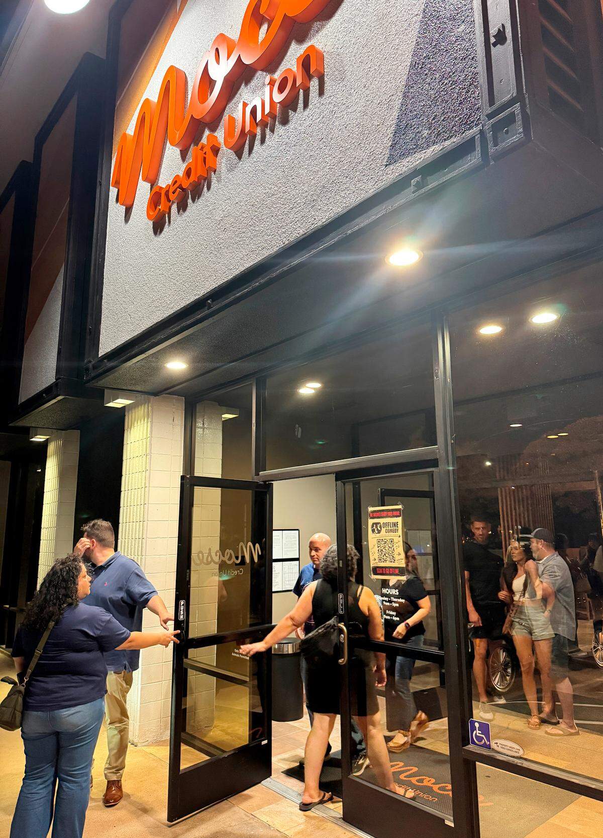 Offline Comedy show at Mocse Credit Union in downtown Modesto on Saturday, July 26.
