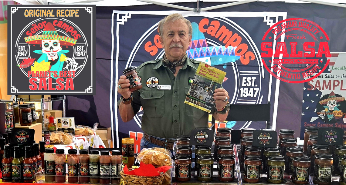 Stephen Campos, son of Modesto restaurateur Art Campos, is launching a line of salsa using his father’s original recipe.