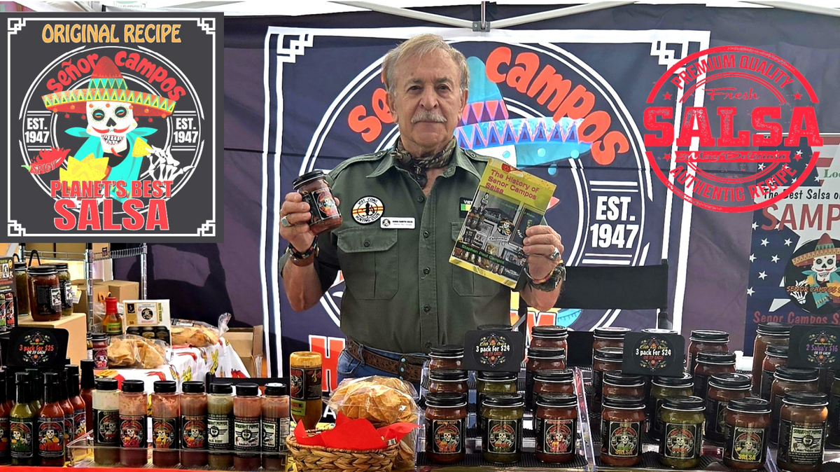 Stephen Campos is launching a line of salsas to honor his father.