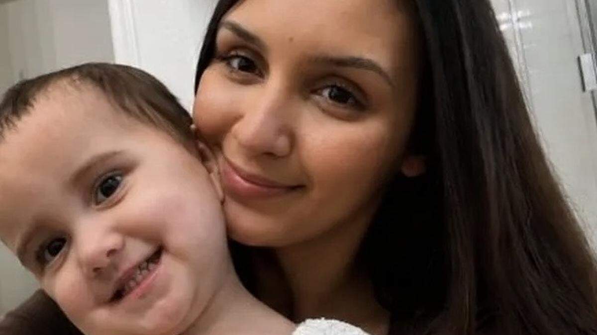Alicia Nohealani Davis, 24, of Sonora, pictured with her child in photos shared through a GoFundMe fundraiser created following her death in a rollover crash on Highway 120 near La Grange on May 8, 2026.