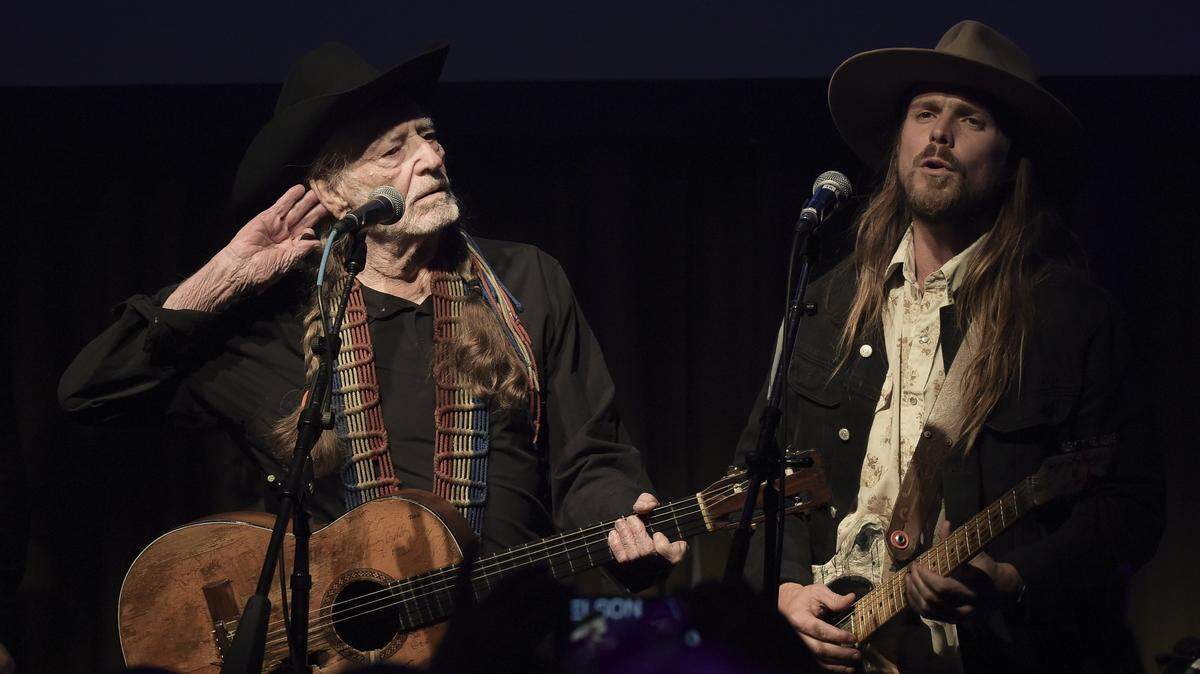 Willie Nelson, left, and Lukas Nelson will kick off the season at the Fruit Yard Amphitheatre.