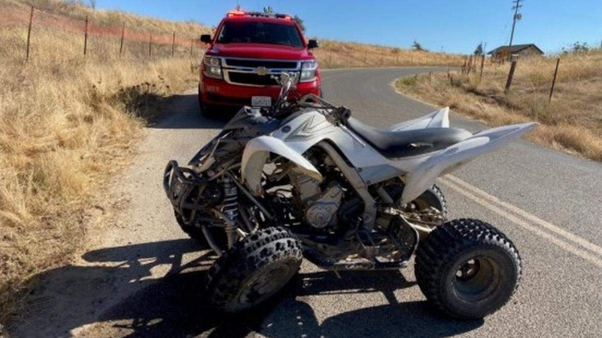 A patient was airlifted from the La Grange off-road vehicle park Saturday afternoon with major injuries after a collision between a quad and an SUV, according to the Modesto Fire Department.