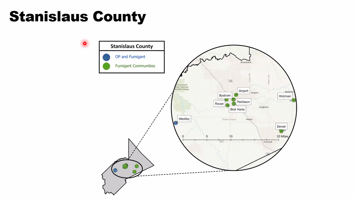 Stanislaus County ranked top priority for state pesticide air monitoring