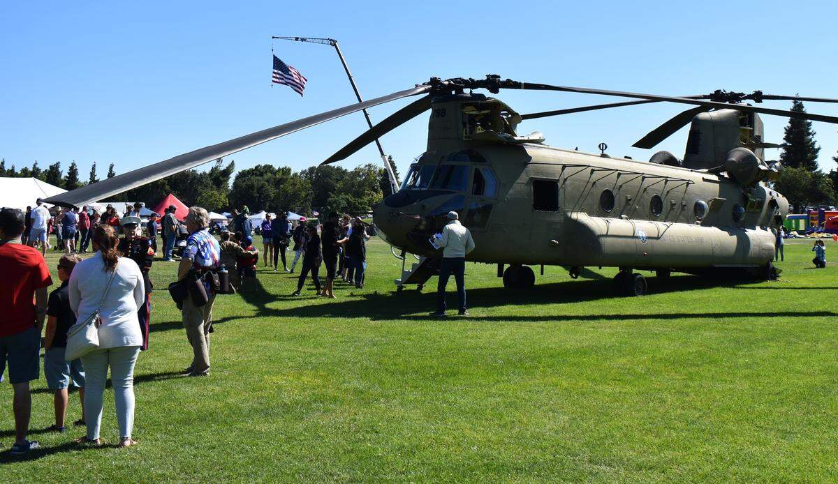 The three-day Not Forgotten Memorial Day Commemoration continues Monday, May 30, 2022, at Woodward Park in Manteca, Calif.