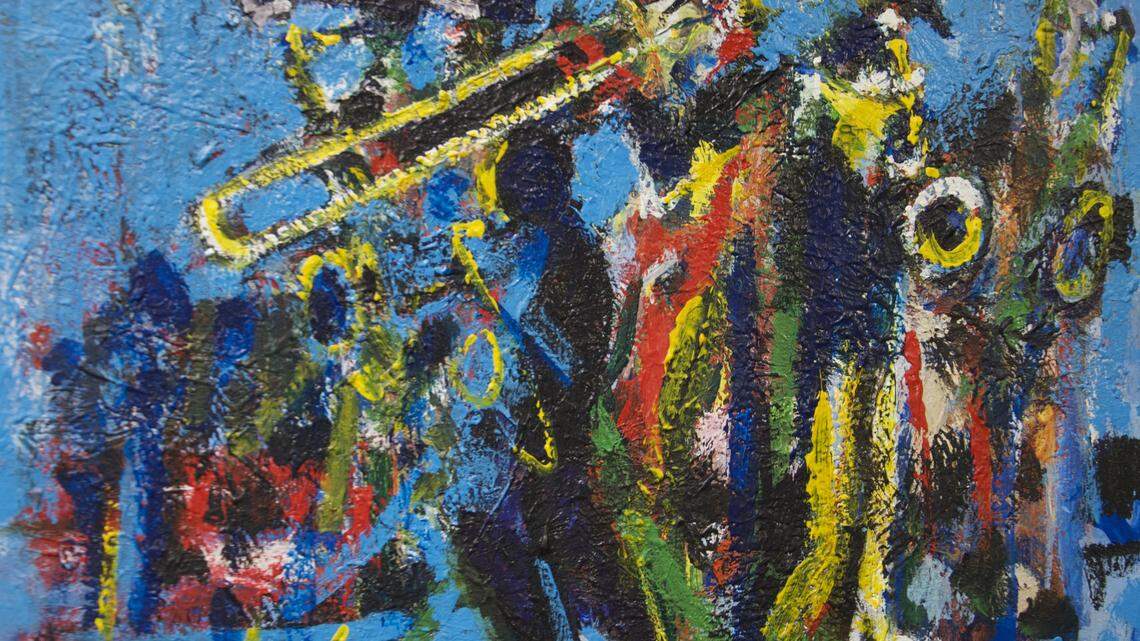 Artwork by Ed Cesena is pictured from a past year’s Stanislaus Artist Open Studio Tour.