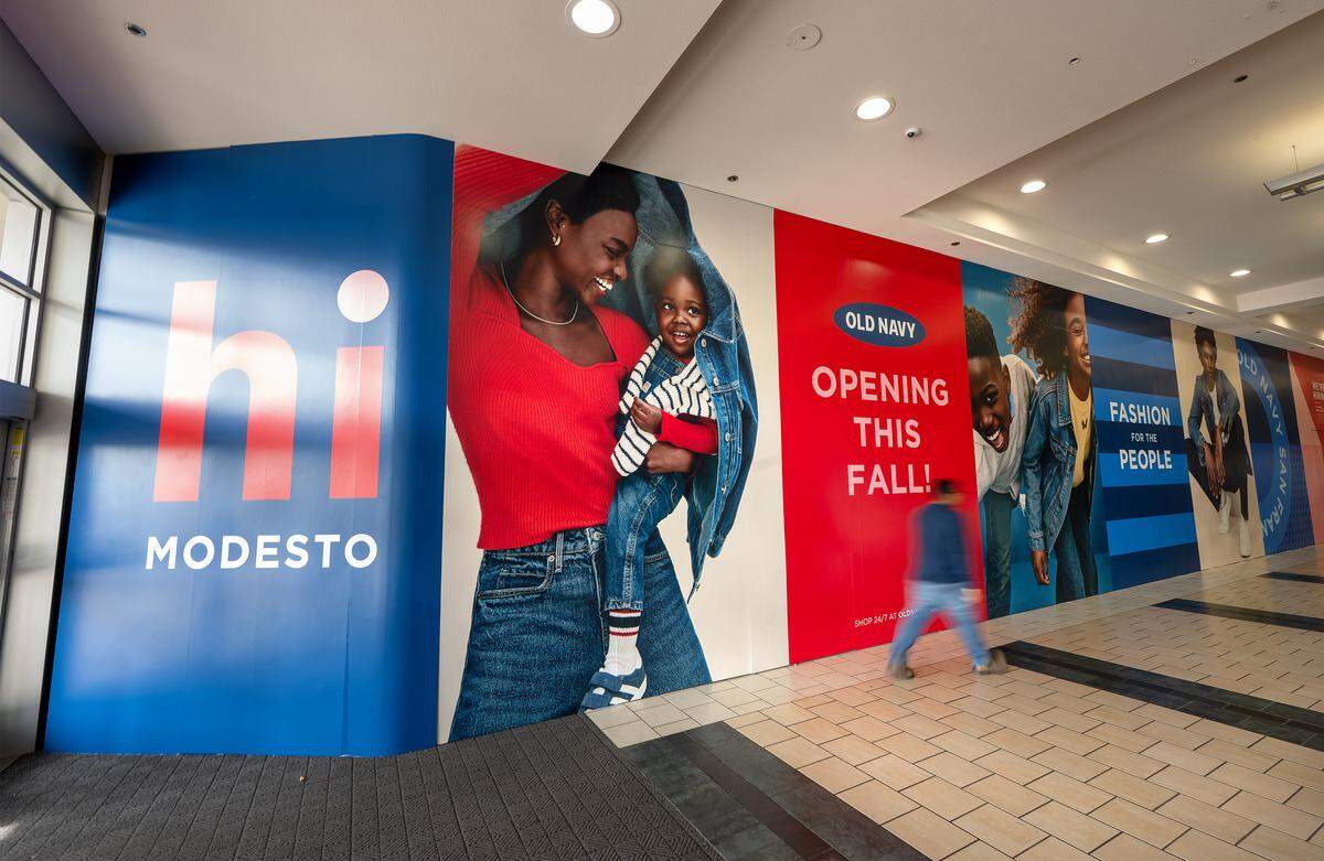 Future Old Navy Store at Vintage Faire Mall in Modesto on Friday, March 27, 2026. 