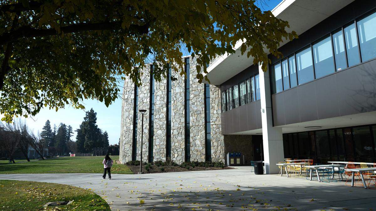 The Library at California State University, Stanislaus.