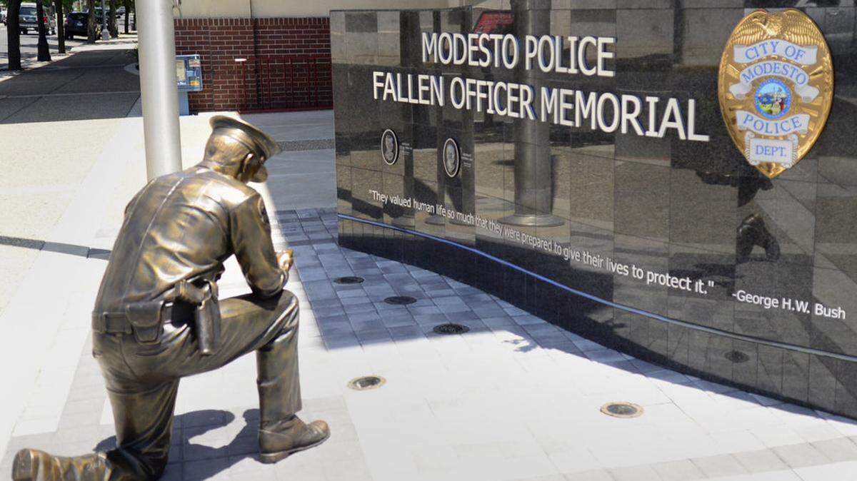 JW Modesto PD Monmument 