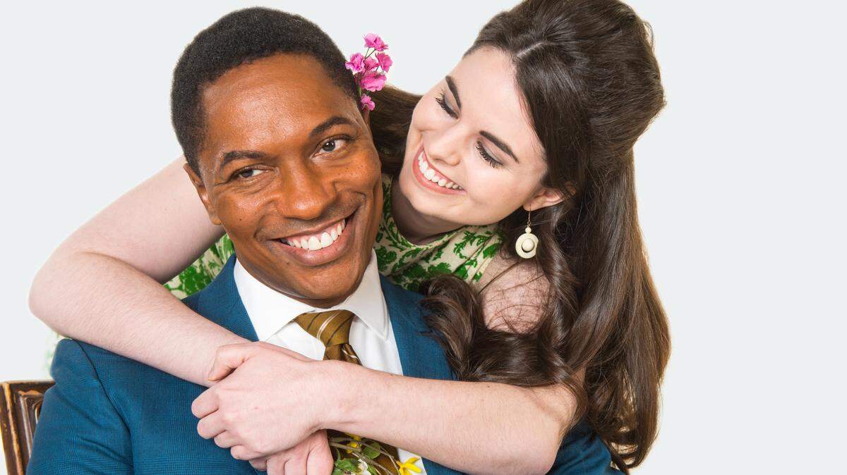 Sincée Daniels and Abby Anderson in “Guess Who’s Coming to Dinner.”