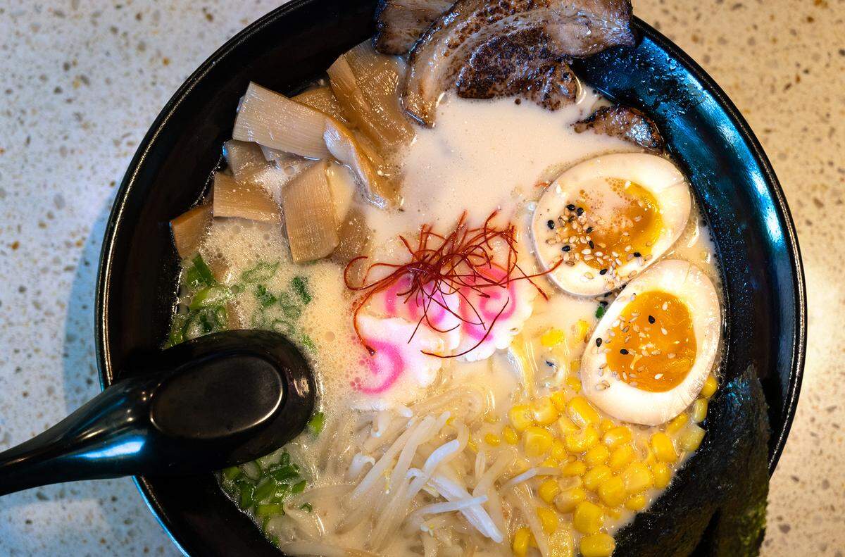 Shio ramen at Daraman ramen house in Turlock, Calif., on Thursday, June 9, 2022.
