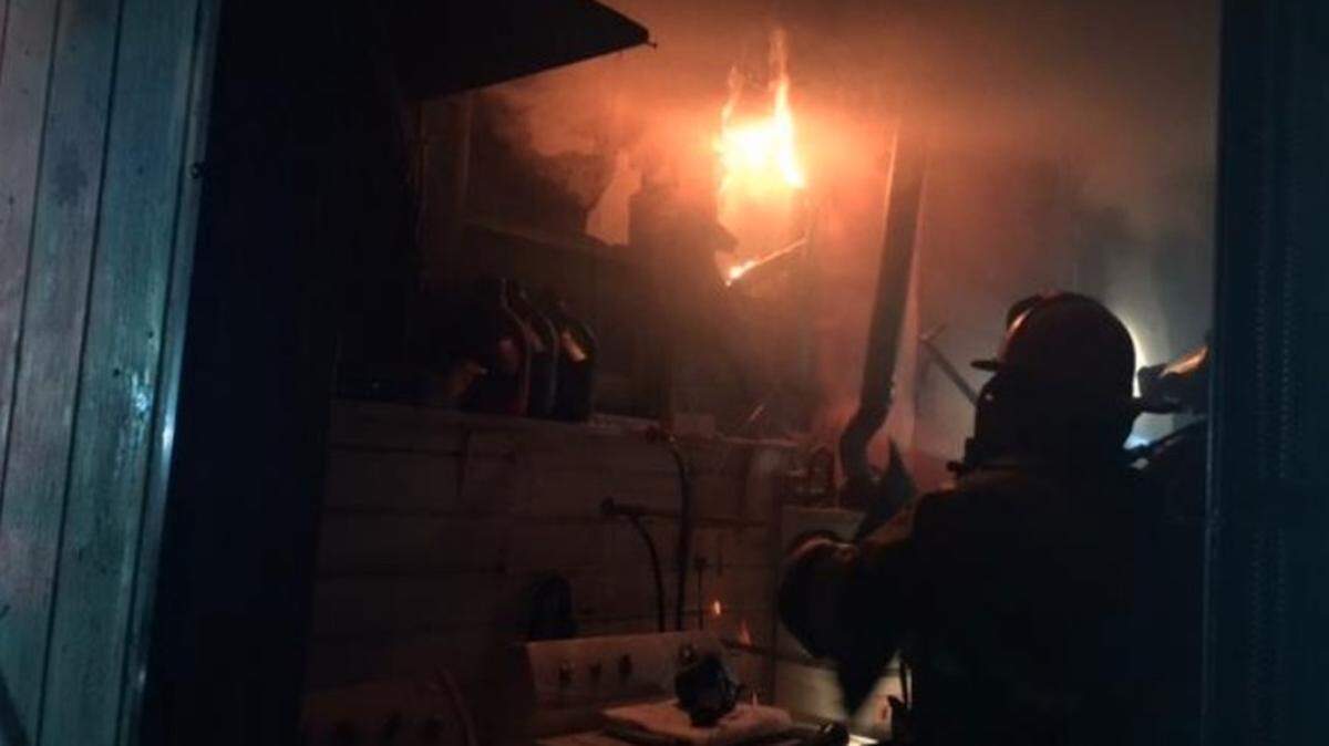 Firefighters who extinguished a residential structure blaze in Empire on Sunday night found a man’s body inside, the Stanislaus County Sheriff’s Department reported.
