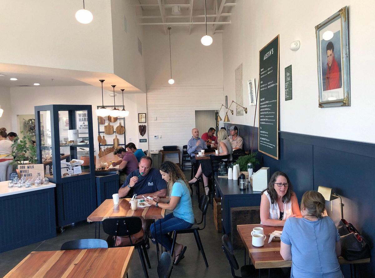 The interior of Austin’s Coffee Crafters in Ripon, Calif. is pictured on Friday September 6, 2019.