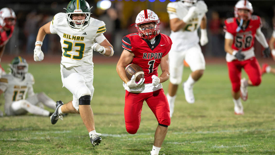 Prep football roundup: Hilmar, Ripon play in another TVL classic