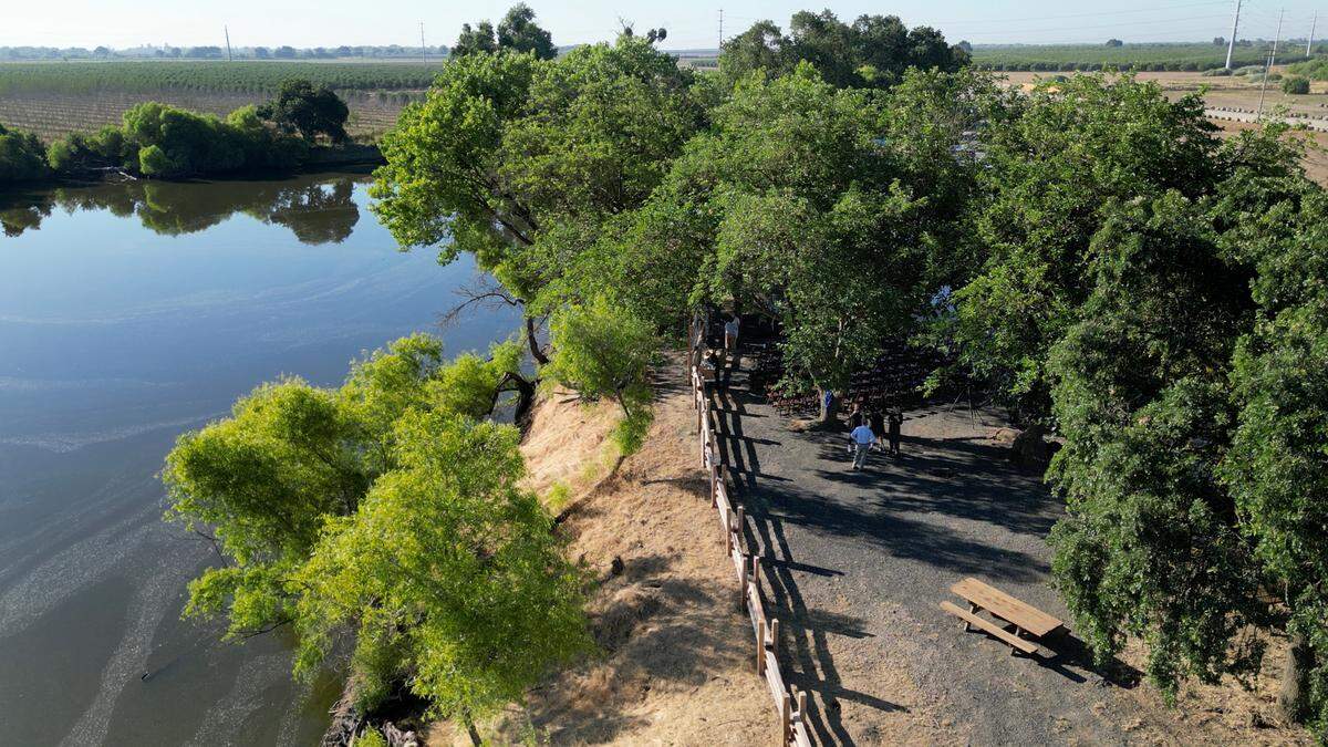 Dos Rios State Park in Modesto, Calif., Wednesday June 12, 2024.