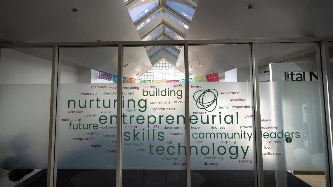 Digital NEST office space in Modesto, Calif., Wednesday, Sept. 13, 2023. NEST is an acronym for; nurturing entrepreneurial skills with technology.