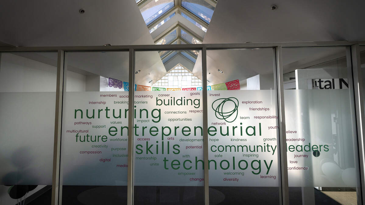 Digital NEST office space in Modesto, Calif., Wednesday, Sept. 13, 2023. NEST is an acronym for; nurturing entrepreneurial skills with technology.
