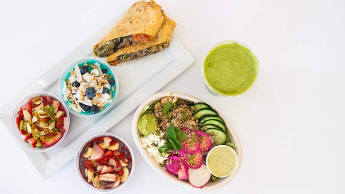Along with acai bowls, the Vitality Bowls menu offers smoothies, salads, wraps, grain bowls and more.